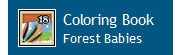 Coloring Book 18: Forest Babies