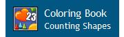 Coloring Book 23: Counting Shapes