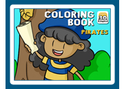 Coloring Book 30: Pirates