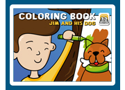 Coloring Book 32: Jim and His Dog