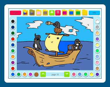 Windows 7 Coloring Book 16: Silly Scenes 1.00.77 full