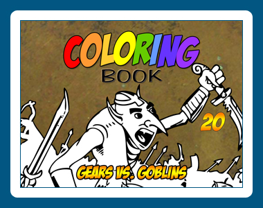 Coloring Book 20: Gears vs Goblins 1.00.78 full