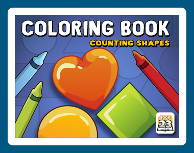 Windows 7 Coloring Book 23: Counting Shapes 1.00.77 full