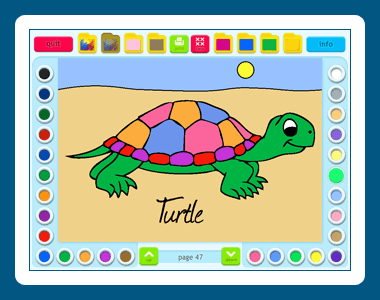 Windows 8 Coloring Book 3: Animals full