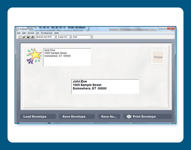 Envelope Printer 1.07.11 screenshot