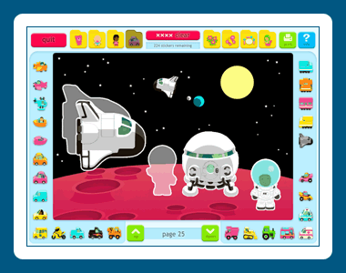 Sticker Activity Pages screen shot