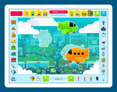 Sticker Activity Pages 3: Animal Town 1.00.11 screenshot