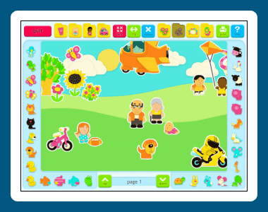 Sticker Book screen shot