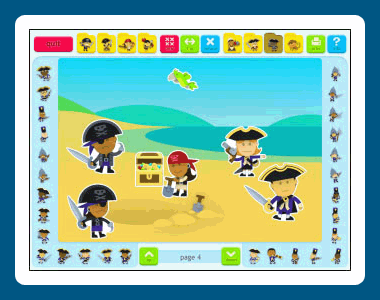 Sticker Book 5: Pirates